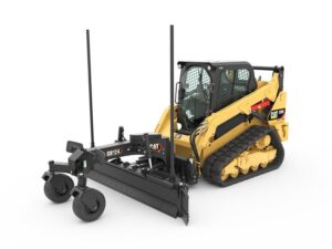 Picture of compact track loader.